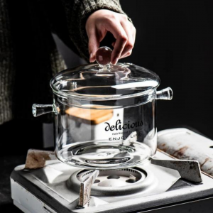 หม้อแก้วทำอาหาร - Cooking Glass Pot